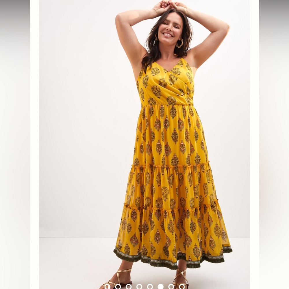 Sachin & Babi Tiered Midi Dress